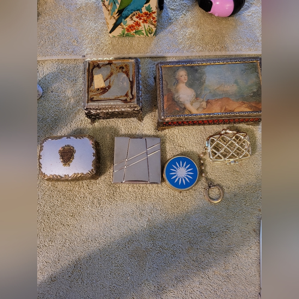 Vintage jewelry boxes